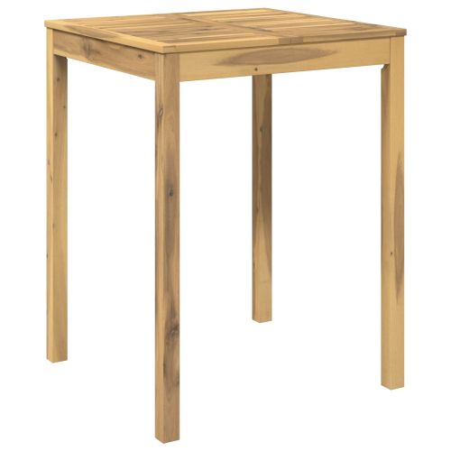 Градинска бар маса Бяло 80 x 80,5 x 105 см