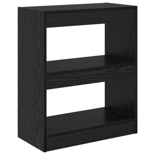 Шкаф за книги 2 нива 60 x 30 x 72 см Инженерна дървесина