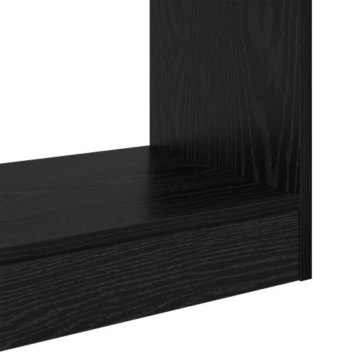 Шкаф за книги 2 нива 60 x 30 x 72 см Инженерна дървесина
