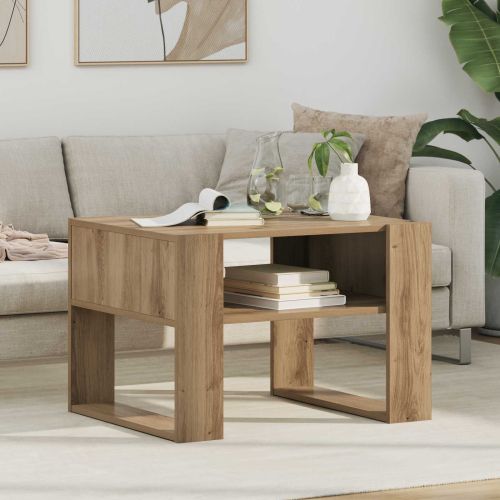 Масичка за кафе Дъб 66 x 53 x 45 см Инженерна дървесина