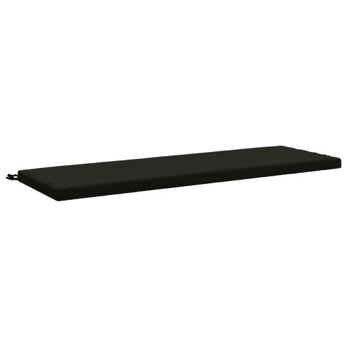 Възглавница за пейка SOEST 100% полиестер Черно 140 x 50 x 5 см