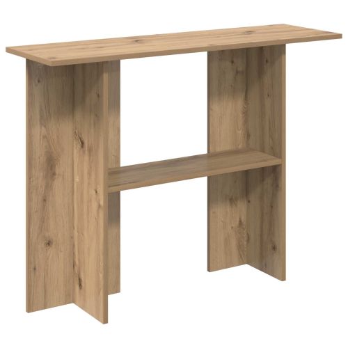 Конзолна маса Дъб артизан 100 x 30 x 75 см Инженерна дървесина