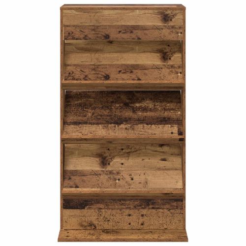 Етажерка за списания Старо дърво 70 x 41 x 126 см