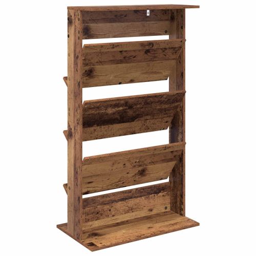 Етажерка за списания Старо дърво 70 x 41 x 126 см