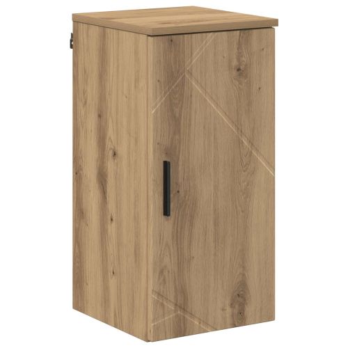 Шкаф за баня Дъб 30 x 31,5 x 61 см Инженерна дървесина, Метал