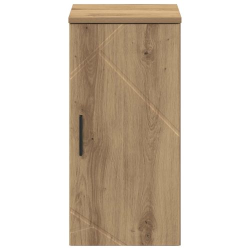 Шкаф за баня Дъб 30 x 31,5 x 61 см Инженерна дървесина, Метал