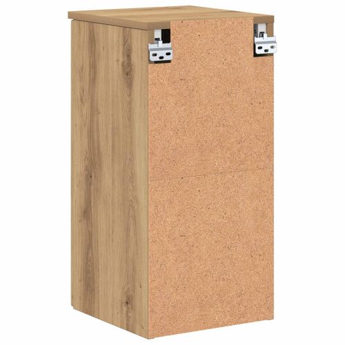 Шкаф за баня Дъб 30 x 31,5 x 61 см Инженерна дървесина, Метал