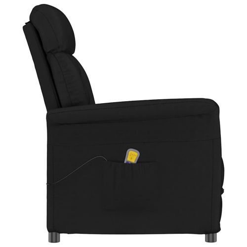 Масажен стол Черно 96.5 x 70.5 x 95 см Микрофибър
