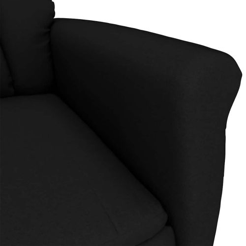 Масажен стол Черно 96.5 x 70.5 x 95 см Микрофибър