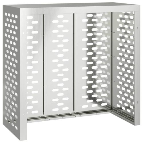Покритие за климатик Сребристо 110 x 50 x 105 см
