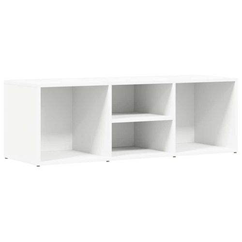 Пейка за съхранение на обувки бяла 102x35x35 см инженерно дърво