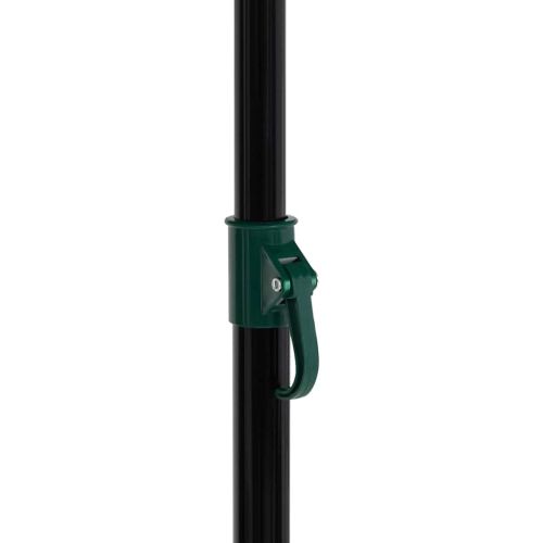Риболовен чадър, зелен, 220x185 см