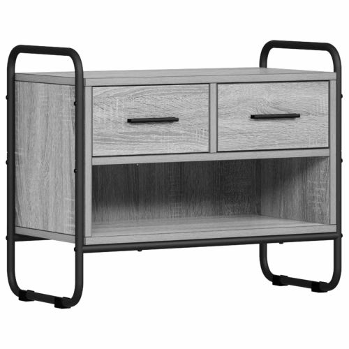 ТВ шкаф 60 x 30 x 50 см Сив Сонома Инженерна дървесина