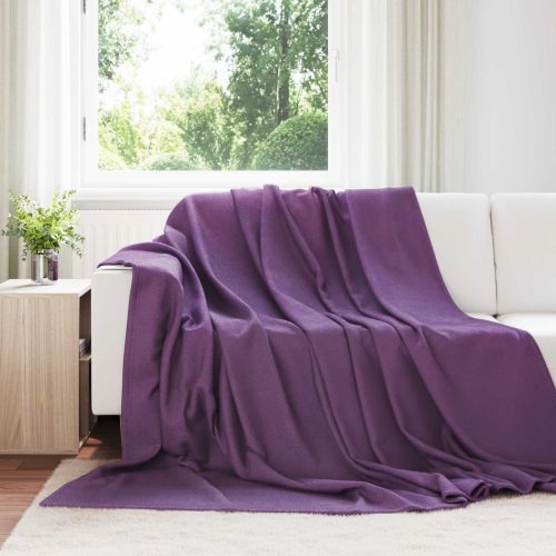 Одеала за хвърляне 24 бр. Лилаво 240 x 220 cm 17.76 kg