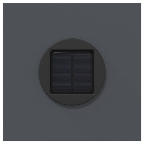 Соларна LED светлина за пътека 2 бр. Топло бяло 18 x 18 x 80 см