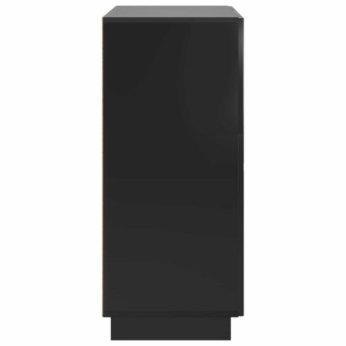 Шкаф за обувки 73 x 38 x 87,5 см Инженерна дървесина Черно