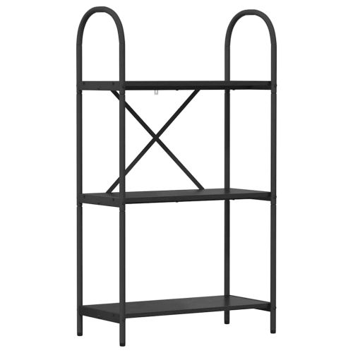 Рафт за книги 3 нива 60 x 30 x 109 см Инженерна дървесина