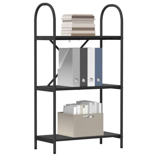 Рафт за книги 3 нива 60 x 30 x 109 см Инженерна дървесина