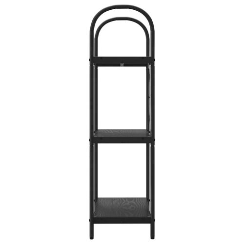 Рафт за книги 3 нива 60 x 30 x 109 см Инженерна дървесина