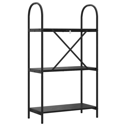 Рафт за книги 3 нива 60 x 30 x 109 см Инженерна дървесина