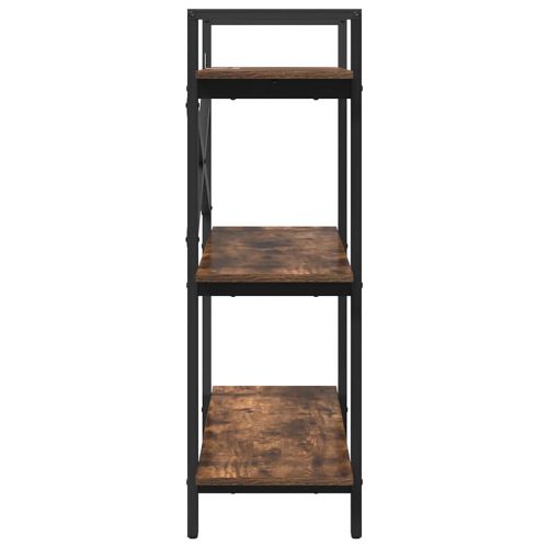 Рафт за книги Опушен дъб 100 x 33,5 x 102 cm