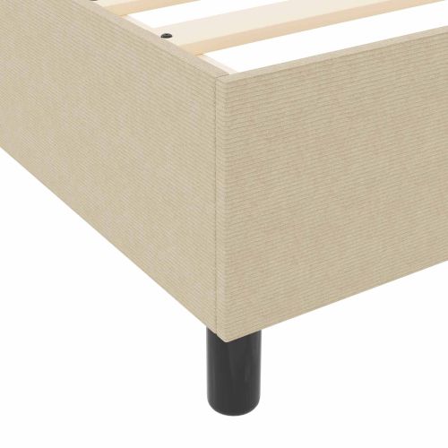 Платформено легло Сивозелен 160 x 200 cm Кордюрова тъкан