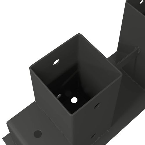 Помощник за подреждане на дърва 2 бр. Антрацит 34 x 10 x 15 см
