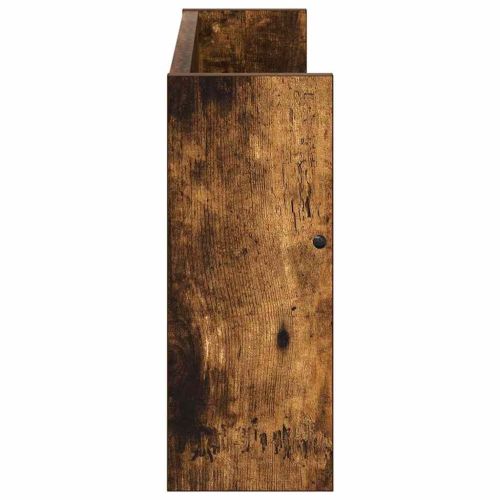 Етажерка за списания с рафт 2 бр. Димян дъб 60 x 12 x 30 см