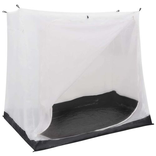 Универсална вътрешна палатка, сива, 200x180x175 см