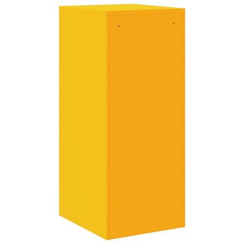 Кабинет за файлове с чекмедже Горчично жълто 44 x 50 x 106.5 см