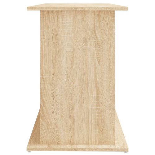 Стойка за аквариум, дъб сонома, 121x41x58 см, инженерно дърво