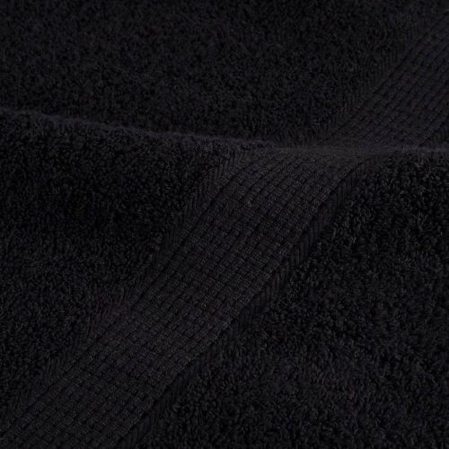 Хавлия за гости SOLUND 25 бр. Черно 80 x 200 cm 550 gsm