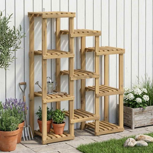 Стойка за растения Бяло 85 x 30 x 114,5 см