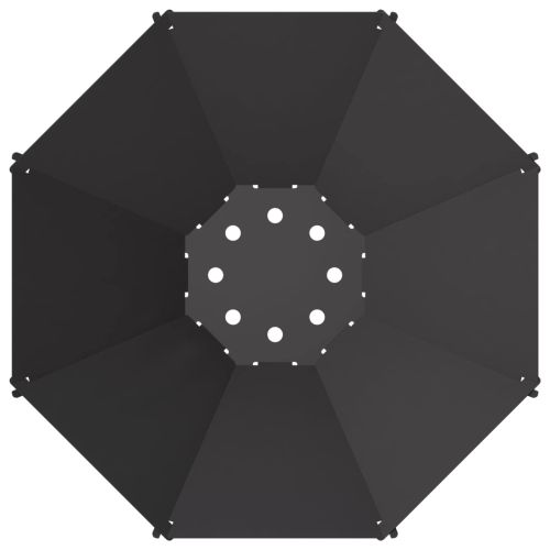 Огнище Черно 70,5 x 70,5 x 21,5 см Стомана