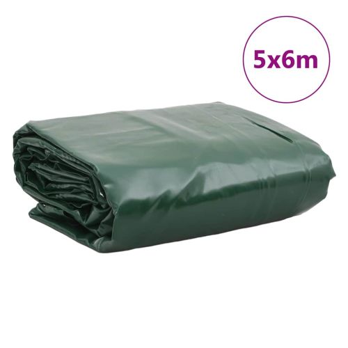 Брезент зелен 5x6 м 650 г/м²