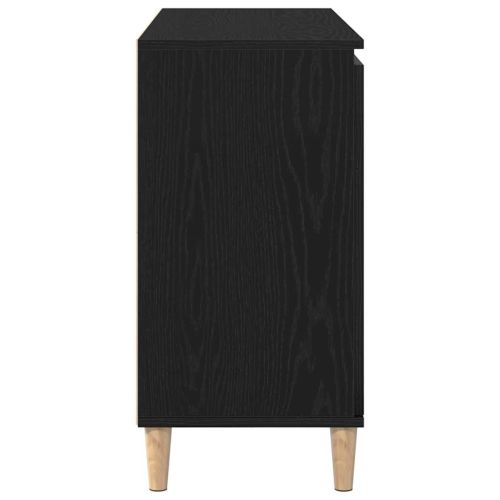 Служебен шкаф Черно 102 x 35 x 60 см Инженерна дървесина