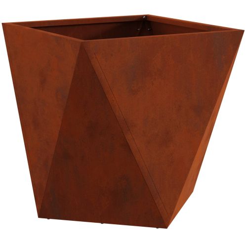 Кашпа Ръждясало 50 x 50 x 50 cm Патинираща стомана