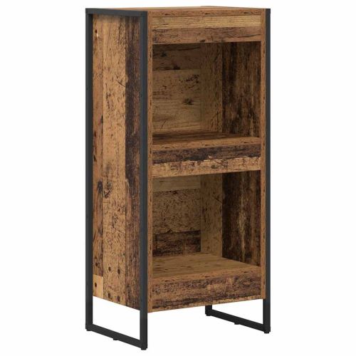 Шкаф за книги 40 x 30 x 86,5 см Инженерна дървесина Старо дърво