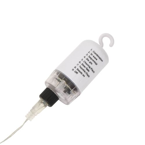 Коледни звездни светлини 140 LED многоцветна 17 см