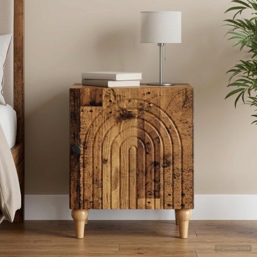 Нощен шкаф Старо дърво 43 x 34,5 x 50 см Инженерна дървесина