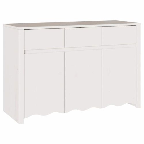 Служебен шкаф с чекмедже Drammen Бяло 114 x 43 x 75,5 см