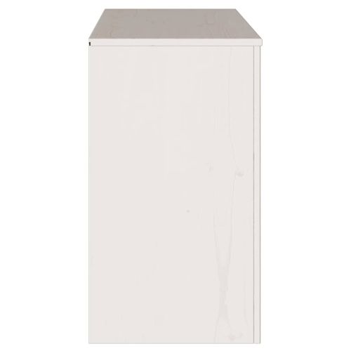Служебен шкаф с чекмедже Drammen Бяло 114 x 43 x 75,5 см