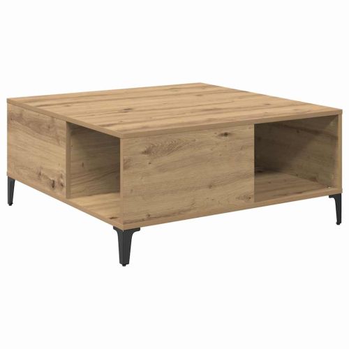 Масичка за кафе Дъб 80 x 80 x 36,5 см Инженерна дървесина