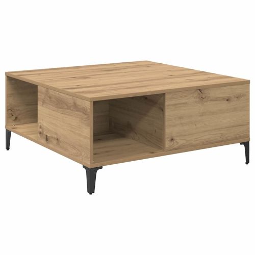 Масичка за кафе Дъб 80 x 80 x 36,5 см Инженерна дървесина