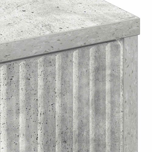 Служебен шкаф Циментено сиво 89,5 x 33 x 82 см