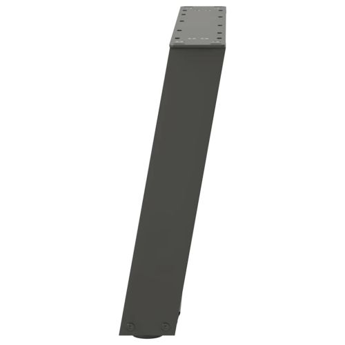 Крака за масичка за кафе, U-образни, 2 бр., антрацит, 70 x (42-43) см, стомана