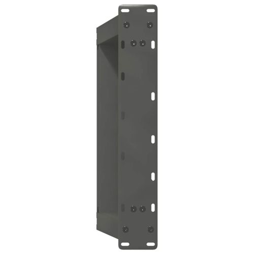 Крака за масичка за кафе, U-образни, 2 бр., антрацит, 70 x (42-43) см, стомана