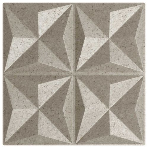 Стенни панели 48 бр. 50 x 50 cm Оригами бетон XPS Пяна