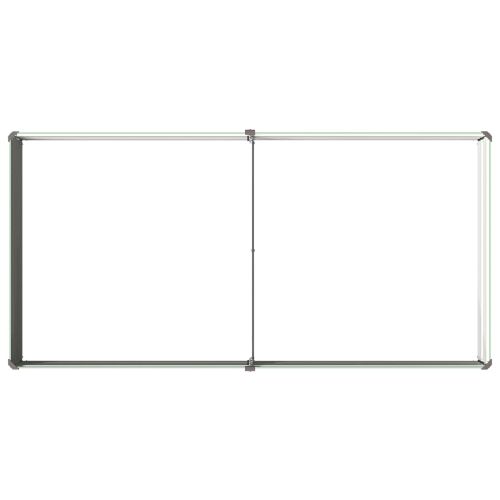 Вдигната леха за градина Пастелно зелено 160 x 80 x 24 см