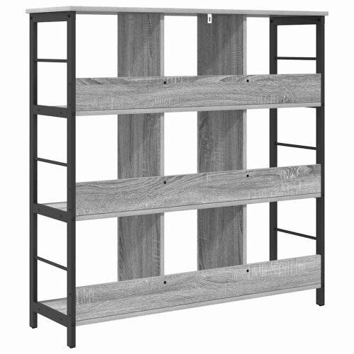 Рафт за книги 9 нива 102 x 32 x 104,5 см Инженерна дървесина
